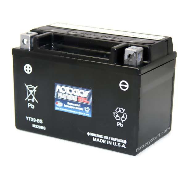 YTX9-BS | Motocross 12 Volt Replacement Motorcycle Battery ...